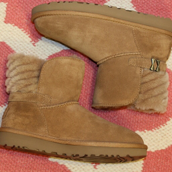 New UGG Adria Boots (Cognac) - Picture 3 of 8